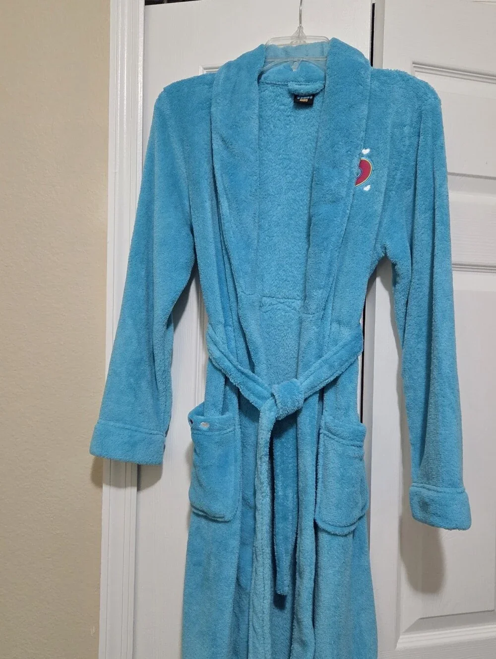 Jellifish XL 14/16 Kids Robe With Heart Embroidery Details